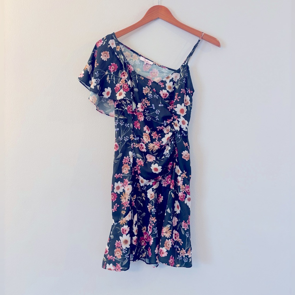 NWOT PARKER Green Floral Party Dress